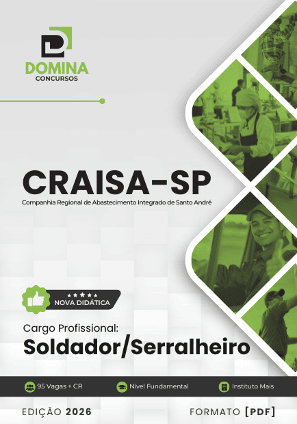 Apostila para Formação de Soldador Serralheiro – CRAISA SP 2026: Conteúdos e Diretrizes