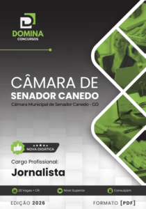 “Apostila para Jornalistas: Câmara Municipal de Senador Canedo – 2026”