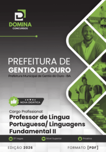 Aprenda com a Apostila do Professor de Português: Gentio do Ouro BA 2026!
