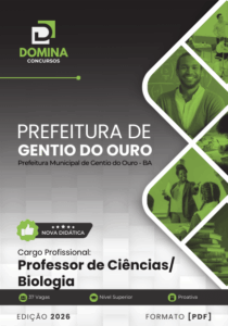 Descubra a Apostila do Professor de Ciências: Gentio do Ouro BA 2026!