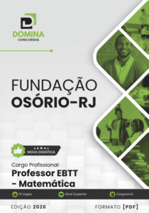 Descubra a Apostila do Professor de Matemática da Fundação Osório RJ 2026!