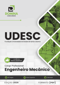 Domine a Engenharia Mecânica: Apostila UDESC 2026 para seu Sucesso Profissional!