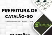 150 Questões Comentadas para o Concurso da Prefeitura de Catalão – GO 2026