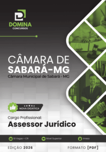 Apostila Assessor Jurídico Câmara Sabará MG 2026: Segredos para Aprovados!