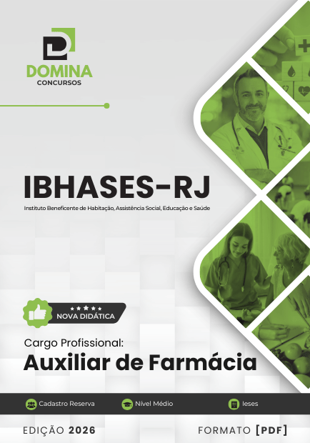 Apostila Auxiliar de Farmácia IBHASES RJ 2026: Sua Rota para o Sucesso Profissional!