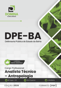 Apostila Completa para Analista Técnico em Antropologia – DPE BA 2026: Prepare-se!