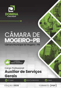 Apostila Completa para Auxiliar de Serviços Gerais – Câmara Municipal de Mogeiro PB 2026