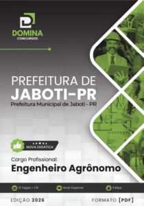 Apostila Completa para Engenheiro Agrônomo – Jaboti PR 2026