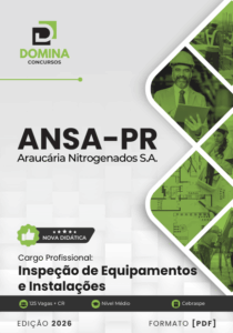 Apostila Inspeção de Equipamentos e Instalações ANSA PR 2026: Guia Completo