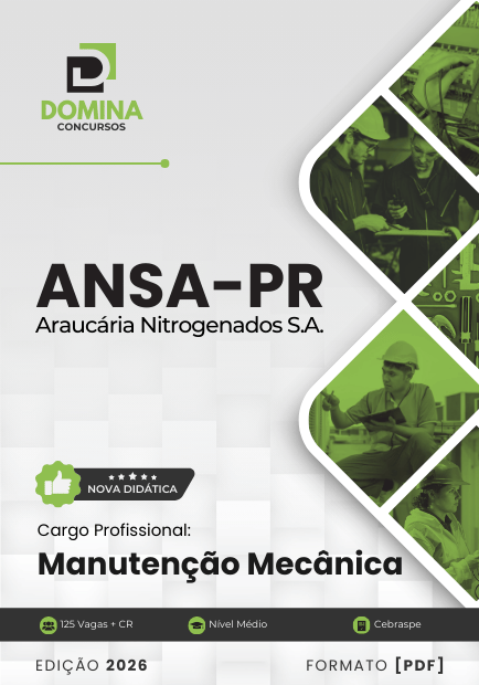Apostila Manutenção Mecânica ANSA PR 2026: Guia Completo e Atualizado