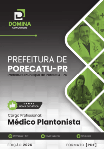 Apostila Médico Plantonista 2026: Preparação Profissional em Porecatu, PR