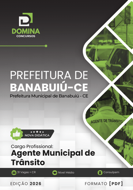 Apostila Preparatória para Agente Municipal de Trânsito – Banabuiú CE 2026