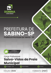 Apostila Salva Vidas 2026: Guia Profissional para Resgate e Emergências em Sabino-SP