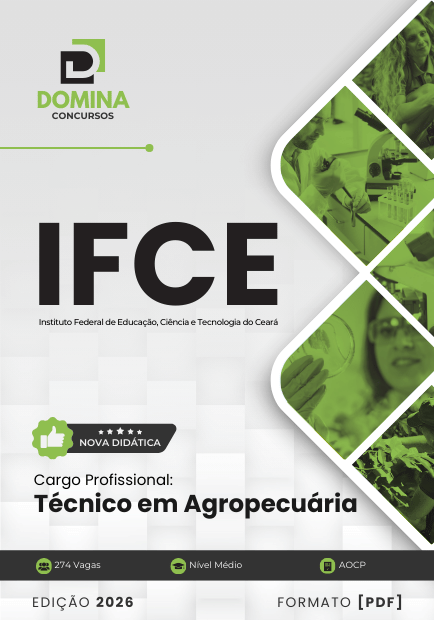 Apostila Técnica em Agropecuária 2026 – IFCE: Conteúdos e Diretrizes Atualizadas