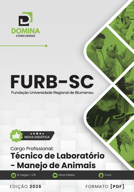 Apostila Técnico de Laboratório: Domine o Manejo de Animais na FURB SC 2026!