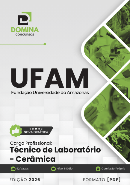 Apostila Técnico de Laboratório em Cerâmica – UFAM 2026: Guia Completo e Atualizado