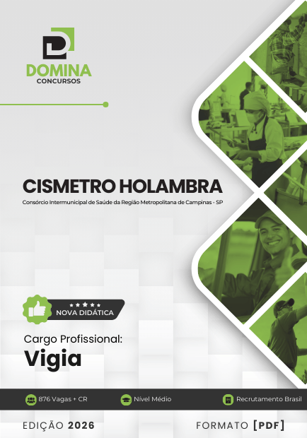 Apostila Vigia CISMETRO 2026: Diretrizes e Normas para Holambra, SP