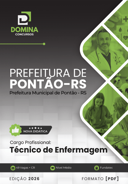 Apostila de Enfermagem 2026: Capacitação Técnica em Pontão, RS Apostila de Enfermagem 2026: Capacitação Técnica em Pontão, RS
