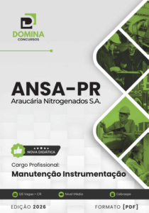 Apostila de Manutenção em Instrumentação ANSA PR 2026: Aprenda e Aprofunde-se