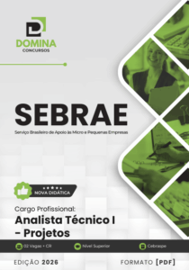 Apostila do Analista Técnico de Projetos – SEBRAE 2026: Guia Completo e Atualizado