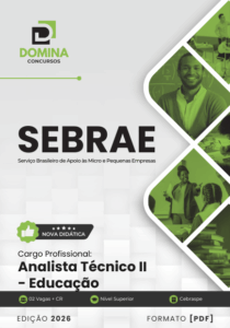 Apostila do Analista Técnico em Educação SEBRAE 2026: Conteúdos e Diretrizes