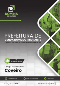 Apostila do Coveiro: Guia Profissional para Venda Nova do Imigrante – ES 2026