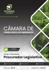 Apostila do Procurador Legislativo – Câmara de Venda Nova do Imigrante/ES 2026