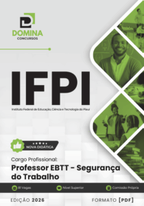 Apostila do Professor de Segurança do Trabalho IFPI 2026: Diretrizes e Conteúdos