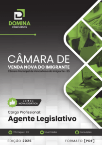 Apostila para Agente Legislativo – Câmara Municipal de Venda Nova do Imigrante ES 2026