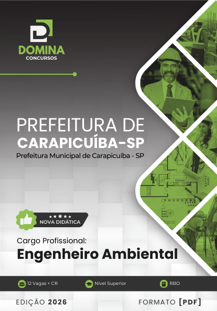 Apostila para Engenheiros Ambientais: Carapicuíba, SP – Atualizações 2026 Apostila para Engenheiros Ambientais: Carapicuíba, SP – Atualizações 2026