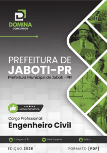 Apostila para Engenheiros Civis: Jaboti PR 2026 – Guia Completo de Estudos