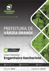 Apostila para Engenheiros Sanitaristas em Várzea Grande – MT 2026
