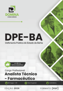 Aprenda com a Apostila do Analista Técnico Farmacêutico DPE BA 2026: Seu Guia Completo!