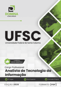 Conquiste sua aprovação: Apostila Analista de TI UFSC 2026 – Estude com Eficiência!