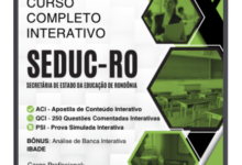Curso Completo SEDUC-RO 2026: Formação Profissional em Secretariado (IBADE)