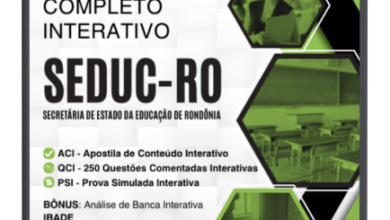 Curso Completo SEDUC-RO 2026: Formação Profissional em Secretariado (IBADE)