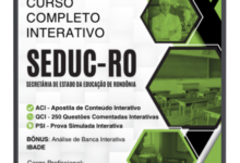 Curso Completo SEDUC-RO 2026 (IBADE): Formação para Agente de Alimentação Profissional Curso Completo SEDUC-RO 2026 (IBADE): Formação para Agente de Alimentação Profissional