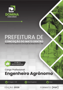Descubra a Apostila do Engenheiro Agrônomo: Conceição do Mato Dentro MG 2026!