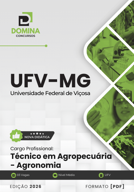 Descubra as Inovações da Apostila Técnico em Agropecuária Agronomia UFV MG 2026!