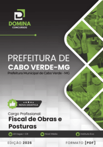 Descubra os Segredos da Apostila Fiscal de Obras e Posturas em Cabo Verde MG 2026!