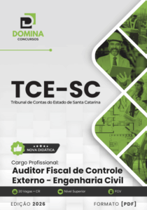 Domine a Apostila Auditor de Controle Externo em Engenharia Civil TCE SC 2026!