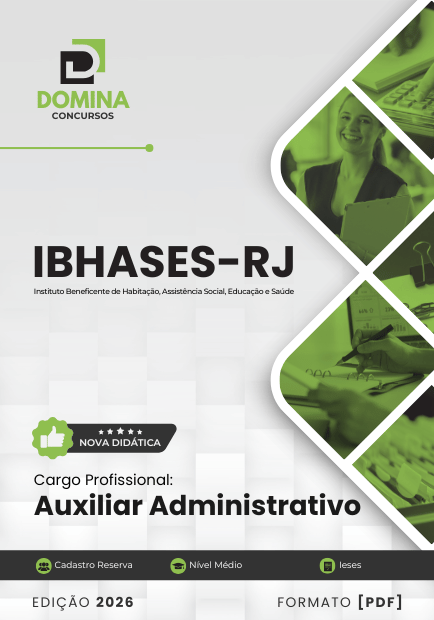 Domine a Apostila Auxiliar Administrativo IBHASES RJ 2026: Seu Guia Completo! Domine a Apostila Auxiliar Administrativo IBHASES RJ 2026: Seu Guia Completo!