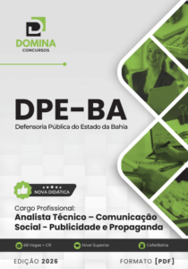 Domine a Apostila de Analista Técnico em Comunicação Social DPE-BA 2026: Guia Completo!