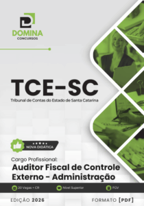 Domine a Apostila de Auditor de Controle Externo TCE SC 2026 e Garanta Sua Aprovação!