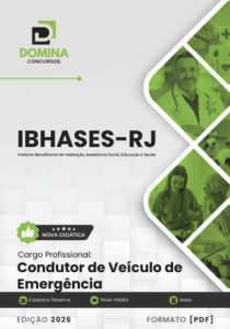 Domine a Apostila do Condutor de Veículo de Emergência IBHASES RJ 2026!
