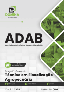 Domine a Fiscalização Agropecuária: Apostila ADAB 2026 para Sucesso Profissional