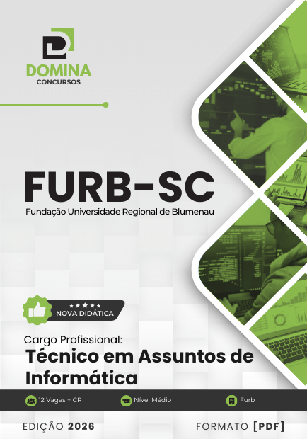 Domine a Informática: Apostila FURB SC 2026 para seu Sucesso Profissional!