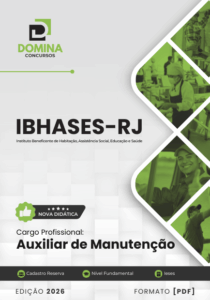Domine a Manutenção com a Apostila Auxiliar IBHASES RJ 2026: Aprendizado Essencial!