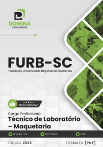 Domine a Maquetaria: Apostila Técnico de Laboratório FURB SC 2026 é Essencial!
