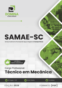 Domine a Mecânica em 2026: Apostila Completa do Técnico SAMAE Campos Novos SC!